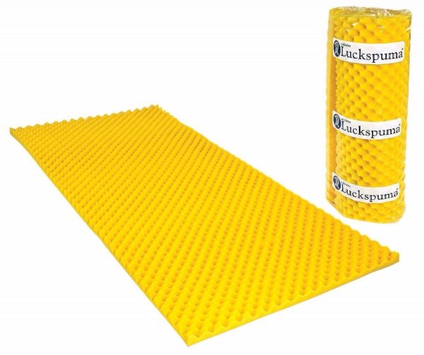 Colchão Casca de Ovo Solteiro Luckspuma Stress D18 — D18 - Amarelo